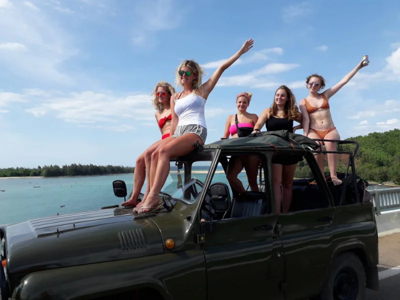 Hai Van Pass Jeep Tour (Join-in) jeep hai van pass