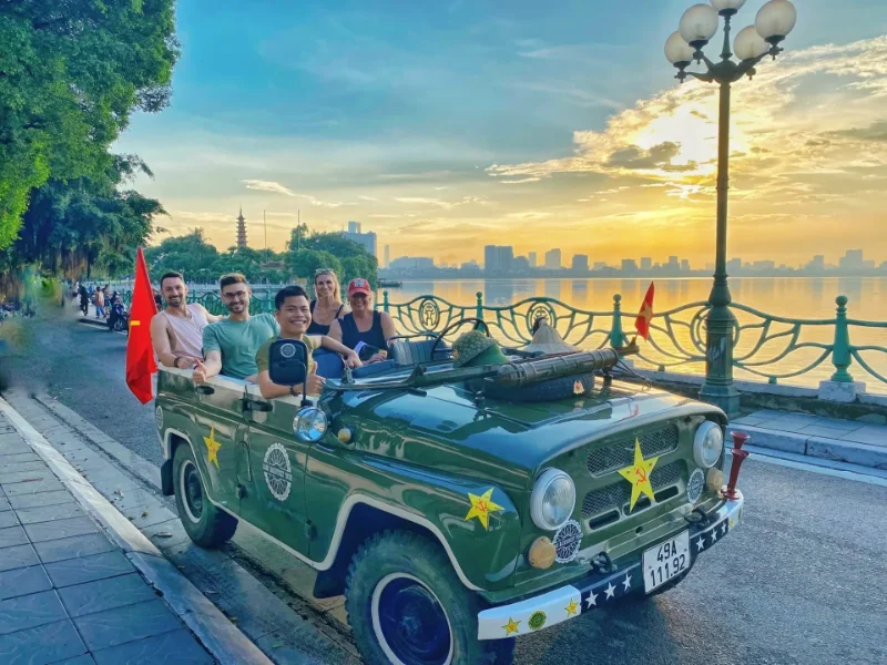 army jeep tour hanoi
