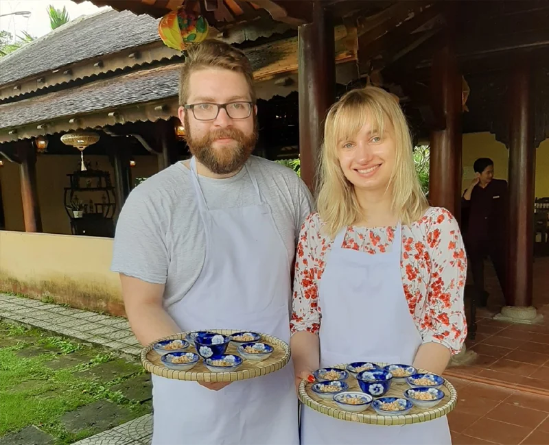 Hue Cooking Class & Sunset River Ride Tour Hue Cooking Class